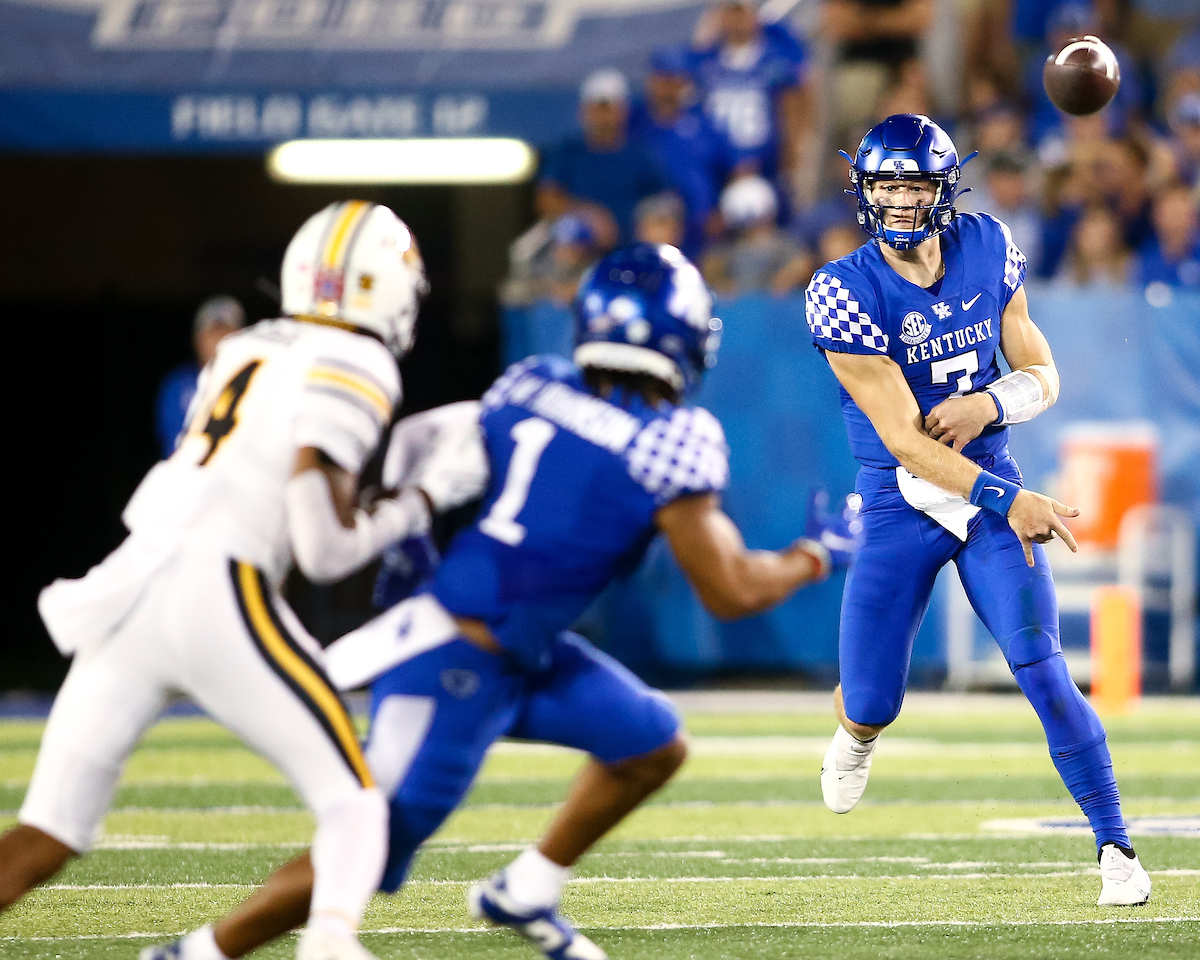 Will Levis.

Kentucky beat Mizzou 35-28.

Photo by Eddie Justice | UK Athletics