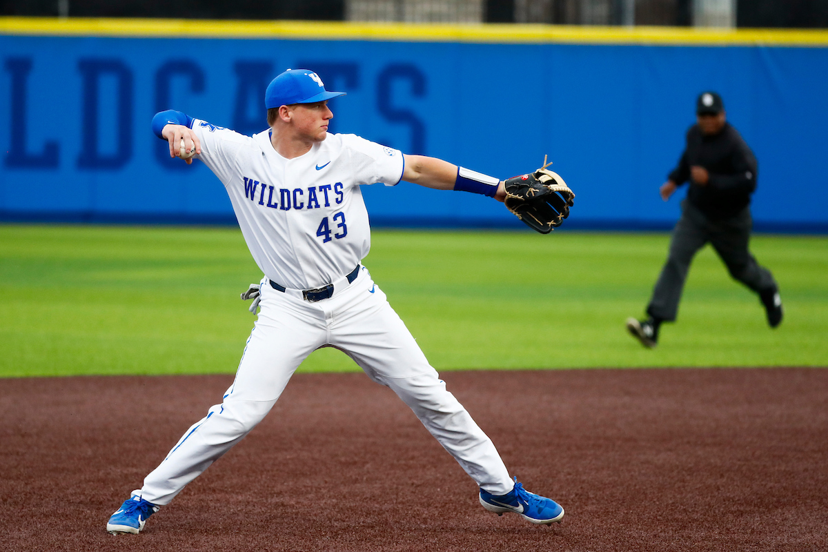 Breydon Daniel.

Kentucky beat SIU-Edwardsville 6-4 at Kentucky Proud Park.

Photo by Chet White | UK Athletics