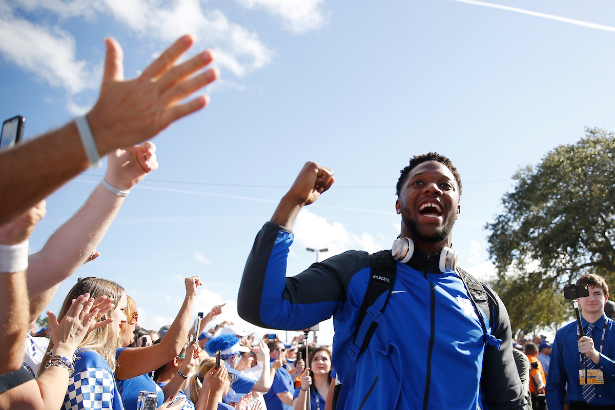 Josh Allen

The UK Football team beat Penn State 27-24 in the Citrus Bowl.

Photo by Michael Reaves | UK Athletics