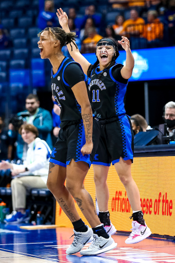 Jada Walker. Jazmine Massengill.

Kentucky beats LSU 78-63 at the quarterfinals of the SEC Tournament.

Photo by Eddie Justice | UK Athletics