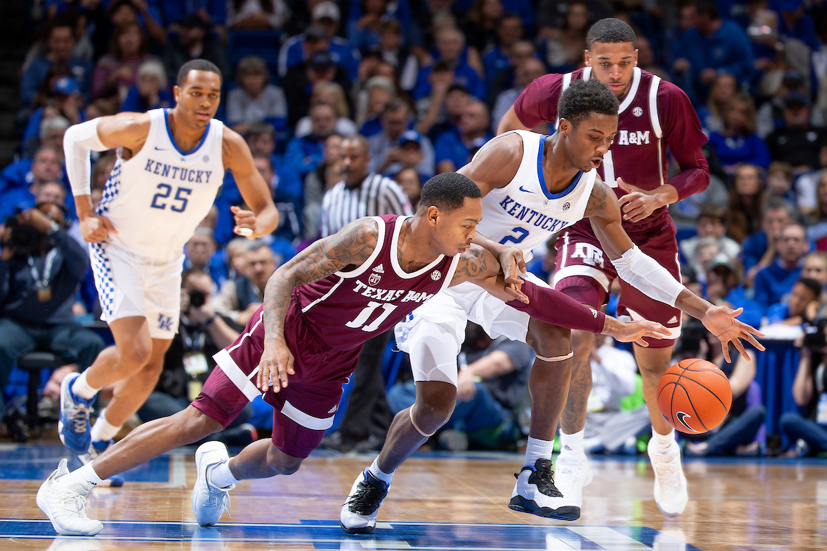 Ashton Hagans.

Kentucky beat Texas A&M 85-74 on Tuesday, January 8, 2019.

Photo by Chet White | UK Athletics