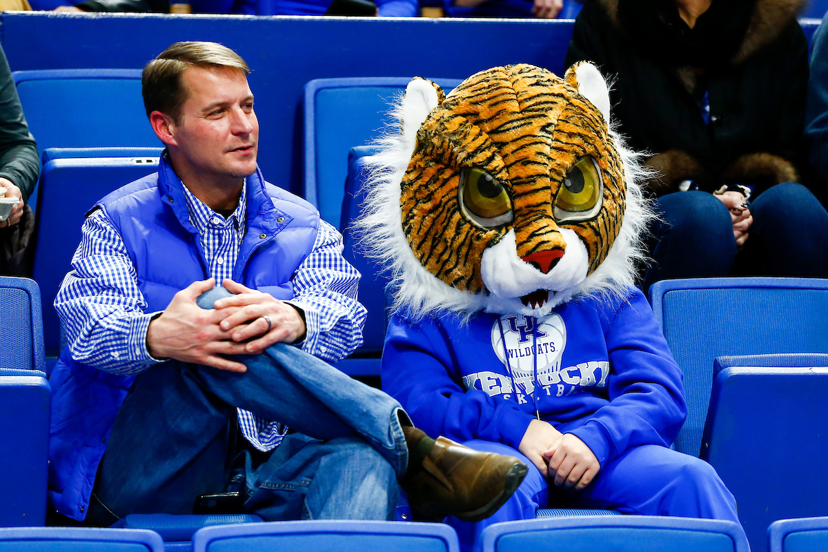 UK Fans. 

UK beats Vandy 71-62. 

Photo By Barry Westerman | UK Athletics