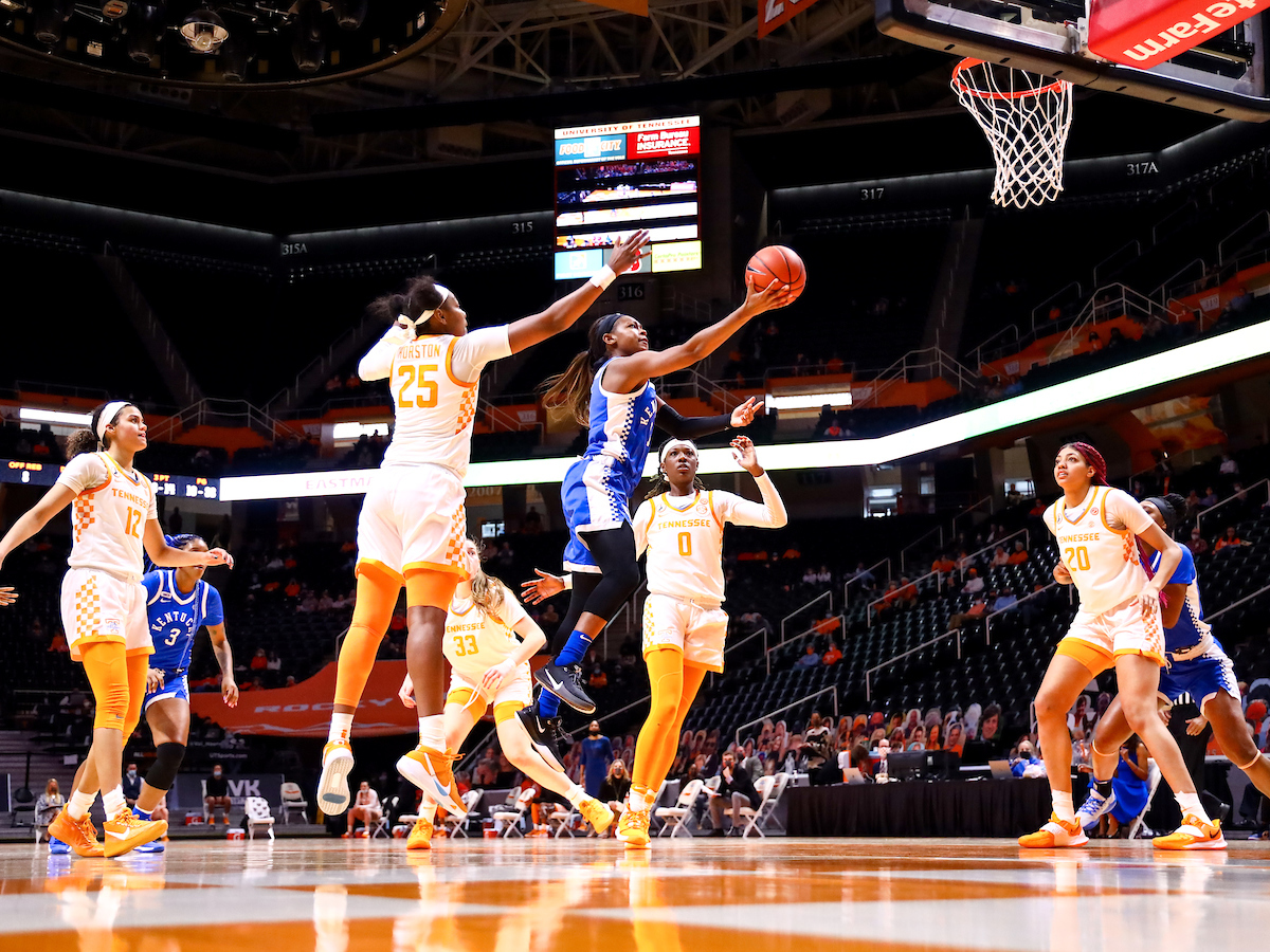 Robyn Benton. 

Kentucky loses to Tennessee 70-53.

Photo by Eddie Justice | UK Athletics