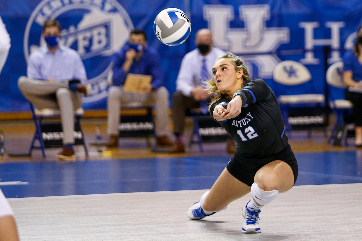 Gabby Curry.

Kentucky sweeps LSU 3-0.

Photo by Hannah Phillips | UK Athletics