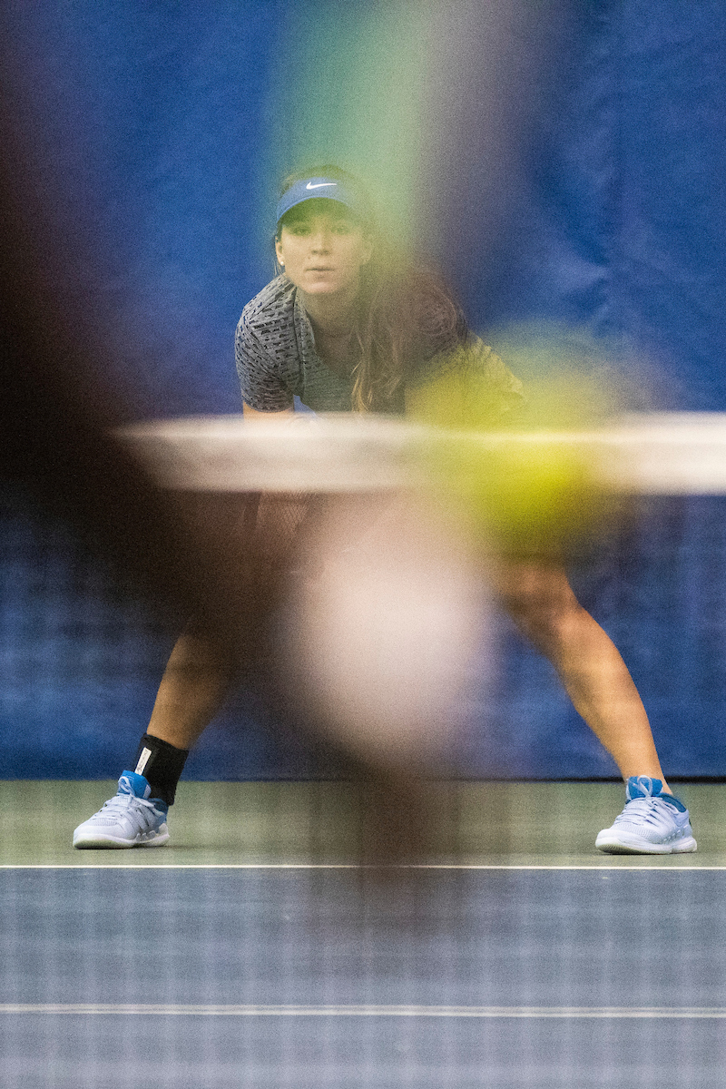 Akvile Parazinskaite.

Kentucky beats South Florida 4-0.

Photo by Hannah Phillips | UK Athletics