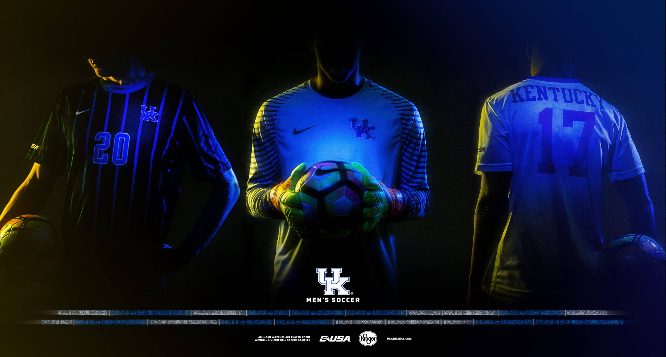 2017 UK Men's Soccer Poster