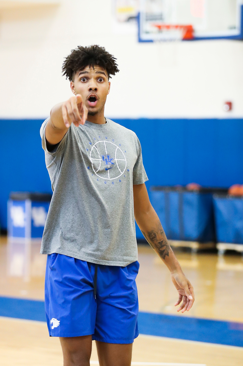 Dontaie Allen.

Summer practice.

Photo by Chet White | UK Athletics