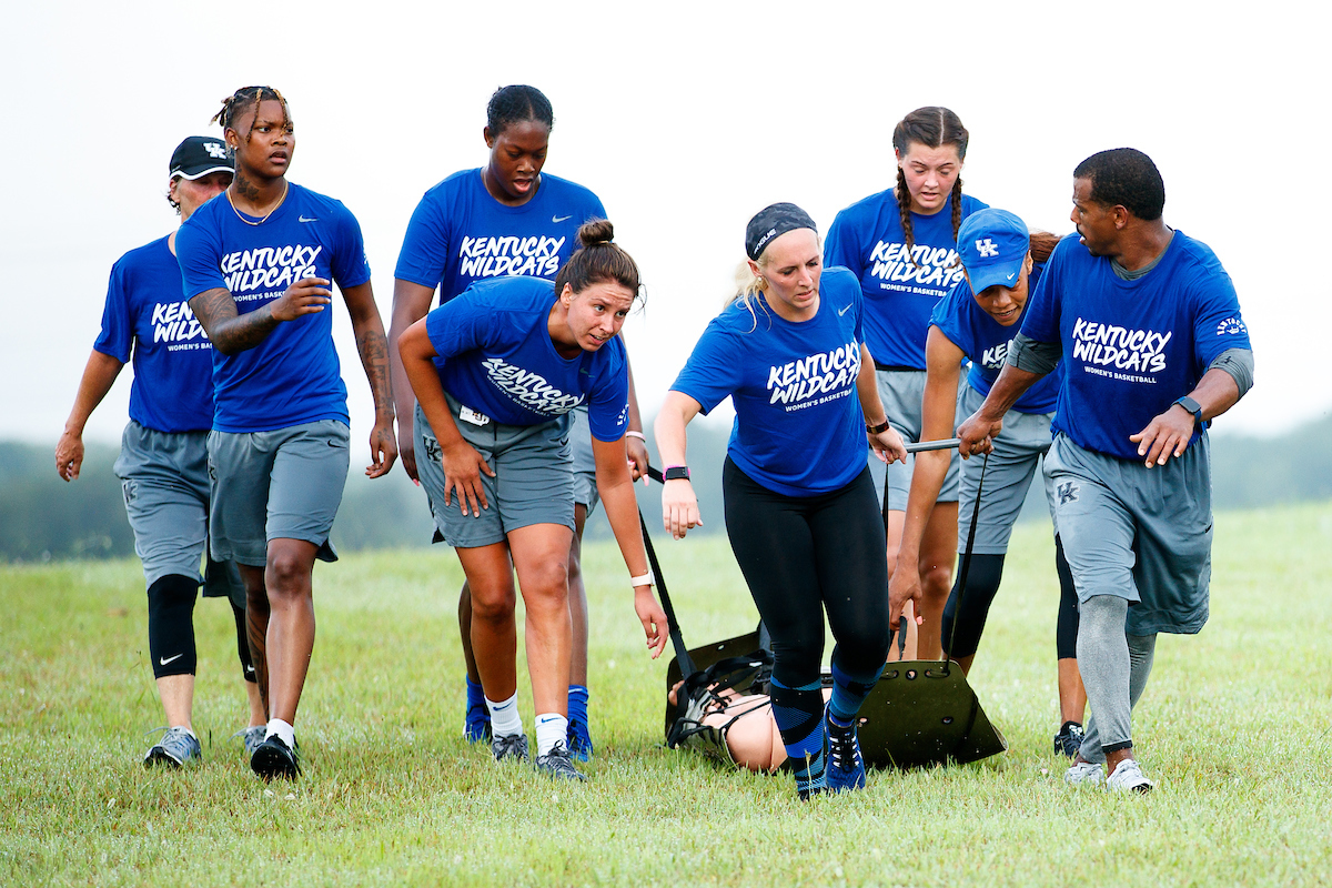 Team.

Kentucky Women’s Basketball team bonding trip to Fort Campbell.

Photo by Eddie Justice | UK Athletics
