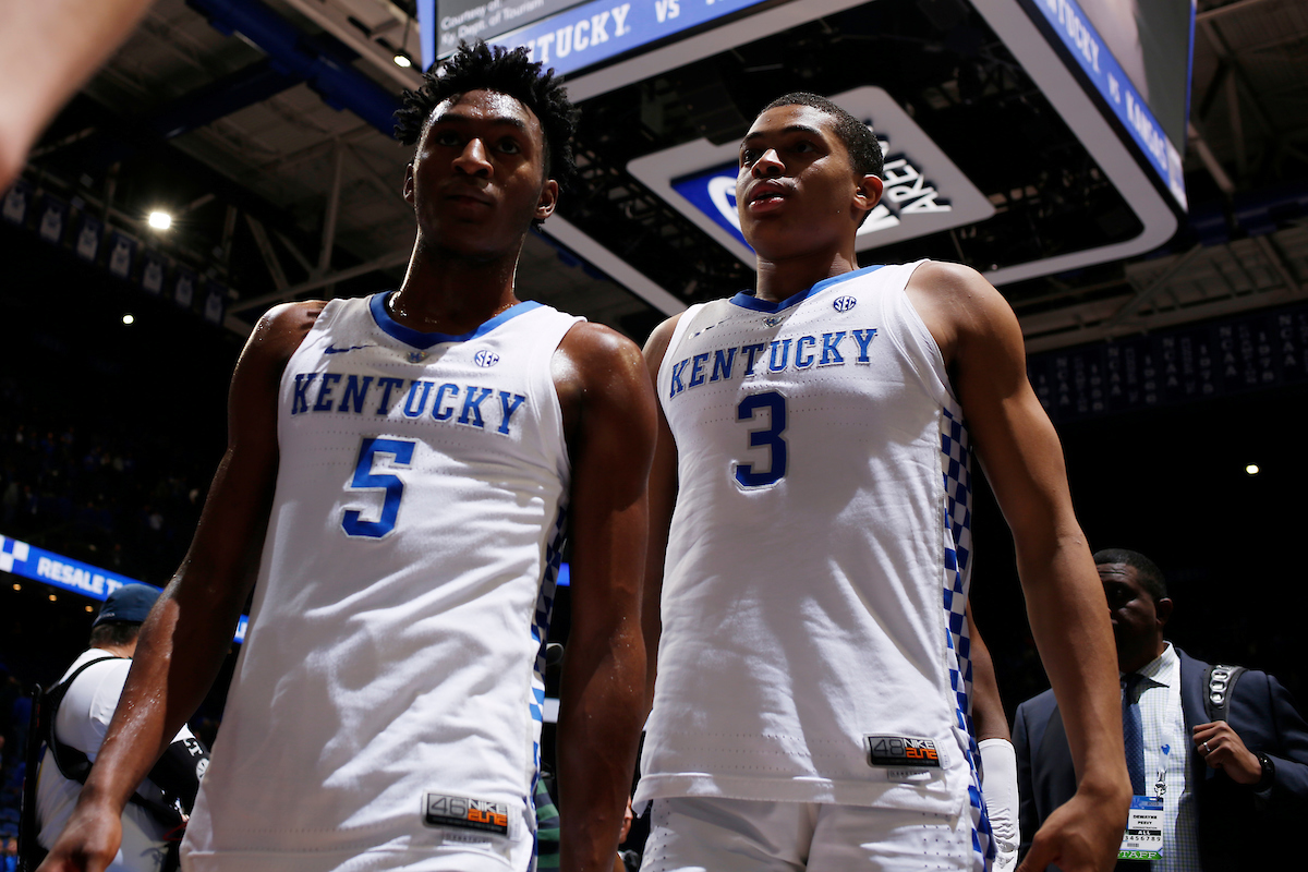 Immanuel Quickley. Keldon Johnson.

Kentucky men?s basketball defeated Mississippi State 76-55.

Photo by Quinn Foster | UK Athletics