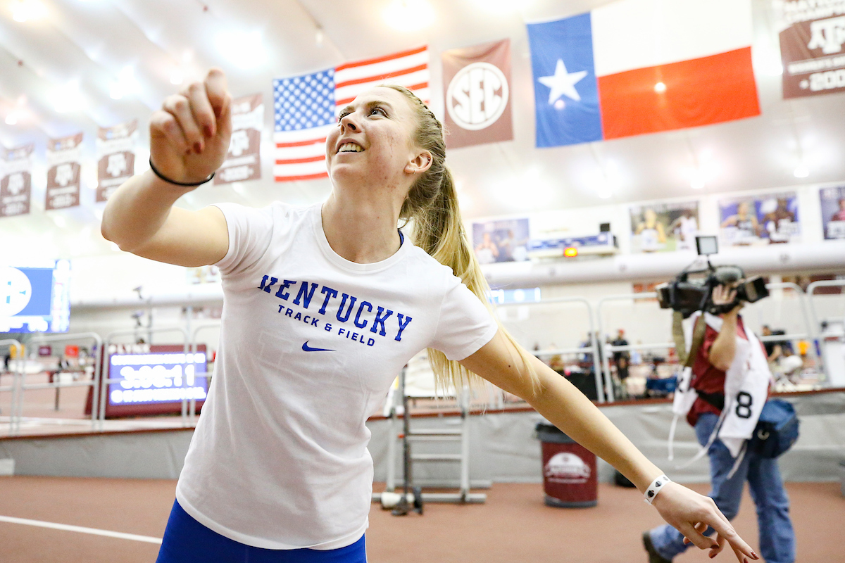 Ellen Ekholm. 

2020 SEC Indoors Day Two.


Photo by Isaac Janssen | UK Athletics