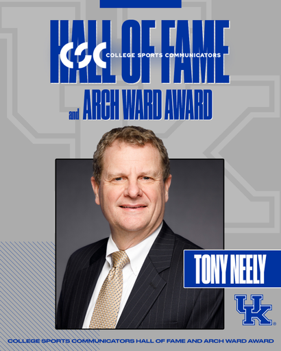 Tony Neely- CSC Hall of Fame and Arch Ward Award Winner