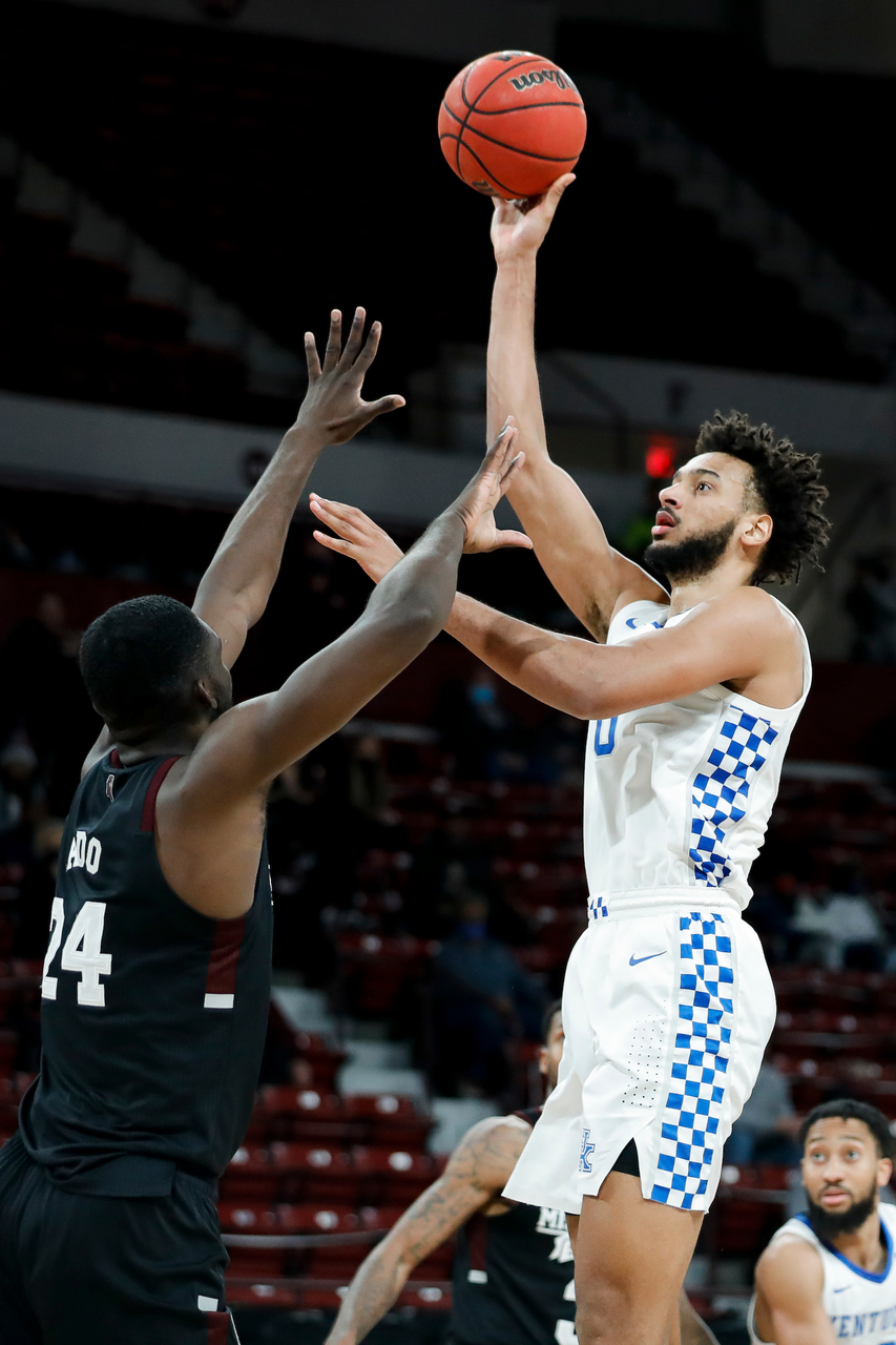 Olivier Sarr.

Kentucky beat Mississippi State 78-73 in Starkville.

Photo by Chet White | UK Athletics