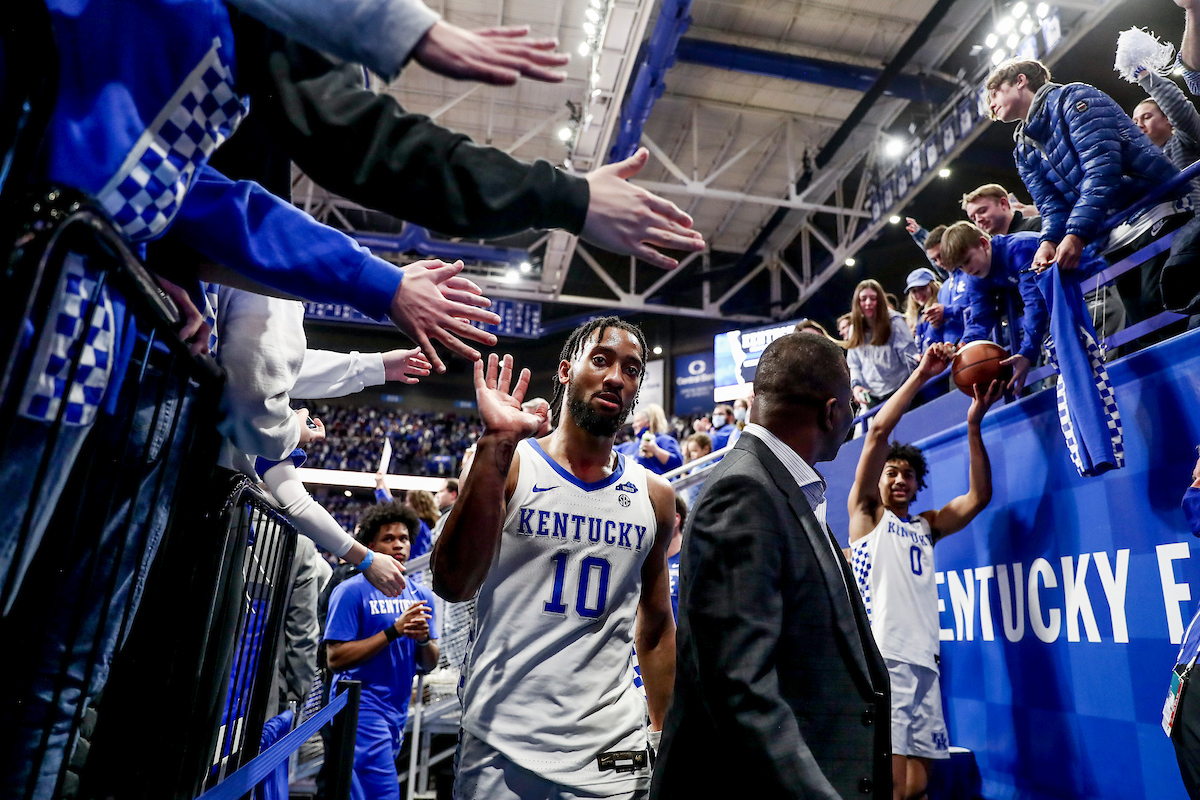 Davion Mintz. Jacob Toppin.

Kentucky beat Alabama 90-81.

Photos by Chet White | UK Athletics