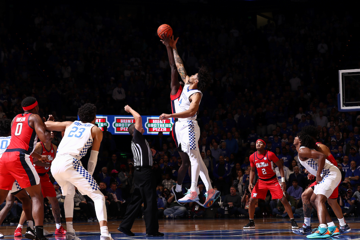 Nick Richards.

UK beat Ole Miss 67-62.

Photo by Elliott Hess | UK Athletics
