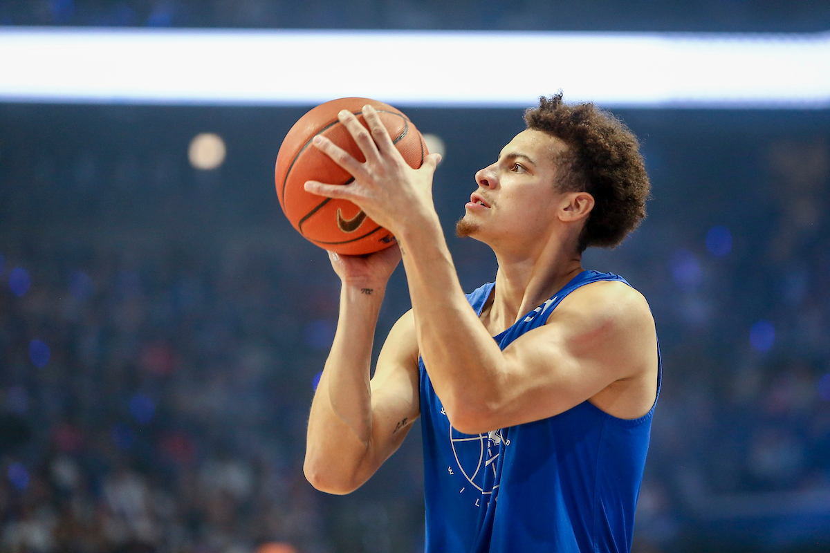 Kellan Grady.

Big Blue Madness.

Photo by Sarah Caputi | UK Athletics