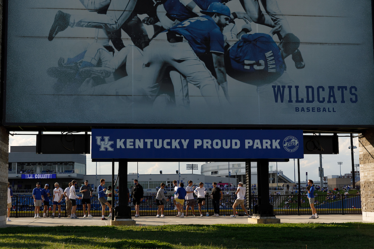 Kentucky Proud Park.Kentucky loses to UofL 12-5.Photo by Elliott Hess | UK Athletics