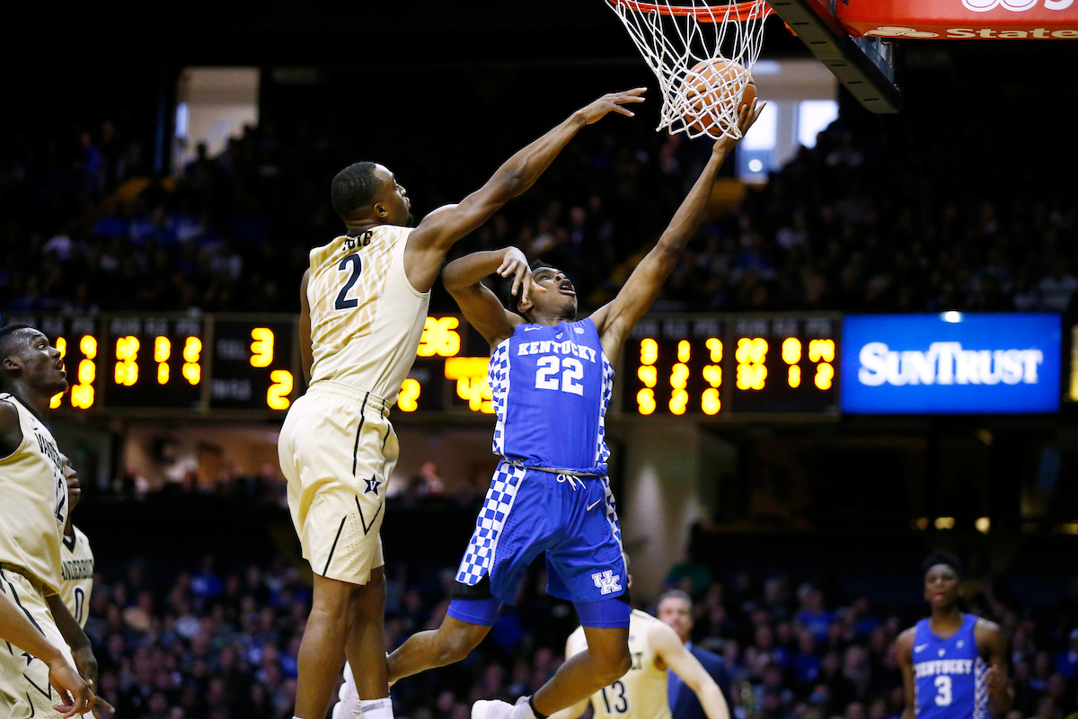 Shai Gilgeous-Alexander.

The University of Kentucky men's basketball team beat Vanderbilt 74-67 at Memorial Gymnasium in Nashville, TN., on Saturday, January 13, 2018.

Photo by Chet White | UK Athletics