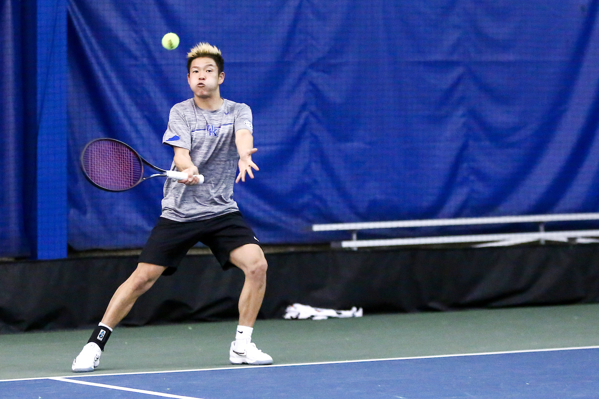 Kento Yamada. 

Kentucky beat NKU 4-0. 

Photo by Grace Bradley | UK Athletics
