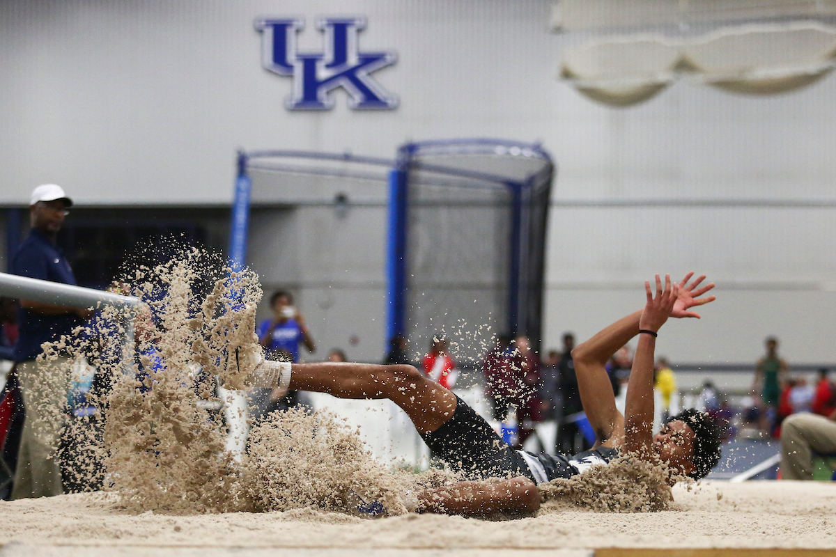Trey Causey.

Day one of Rod McCravy Memorial.

Photo by Hannah Phillips | UK Athletics
