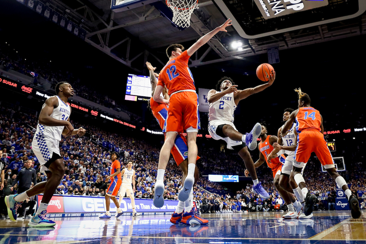 Sahvir Wheeler.

Kentucky beat Florida 78-57.

Photos by Chet White | UK Athletics