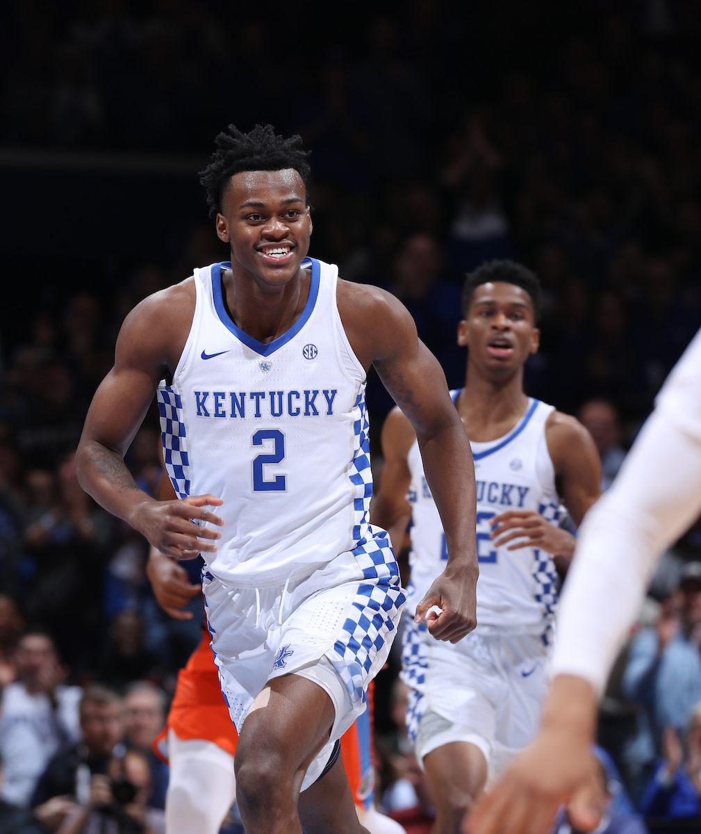 Jarred Vanderbilt.

The University of Kentucky men's basketball team falls to Florida 66-64 on Saturday, January 20, 2018 at Rupp Arena in Lexington, Ky.

Photo by Elliott Hess | UK Athletics