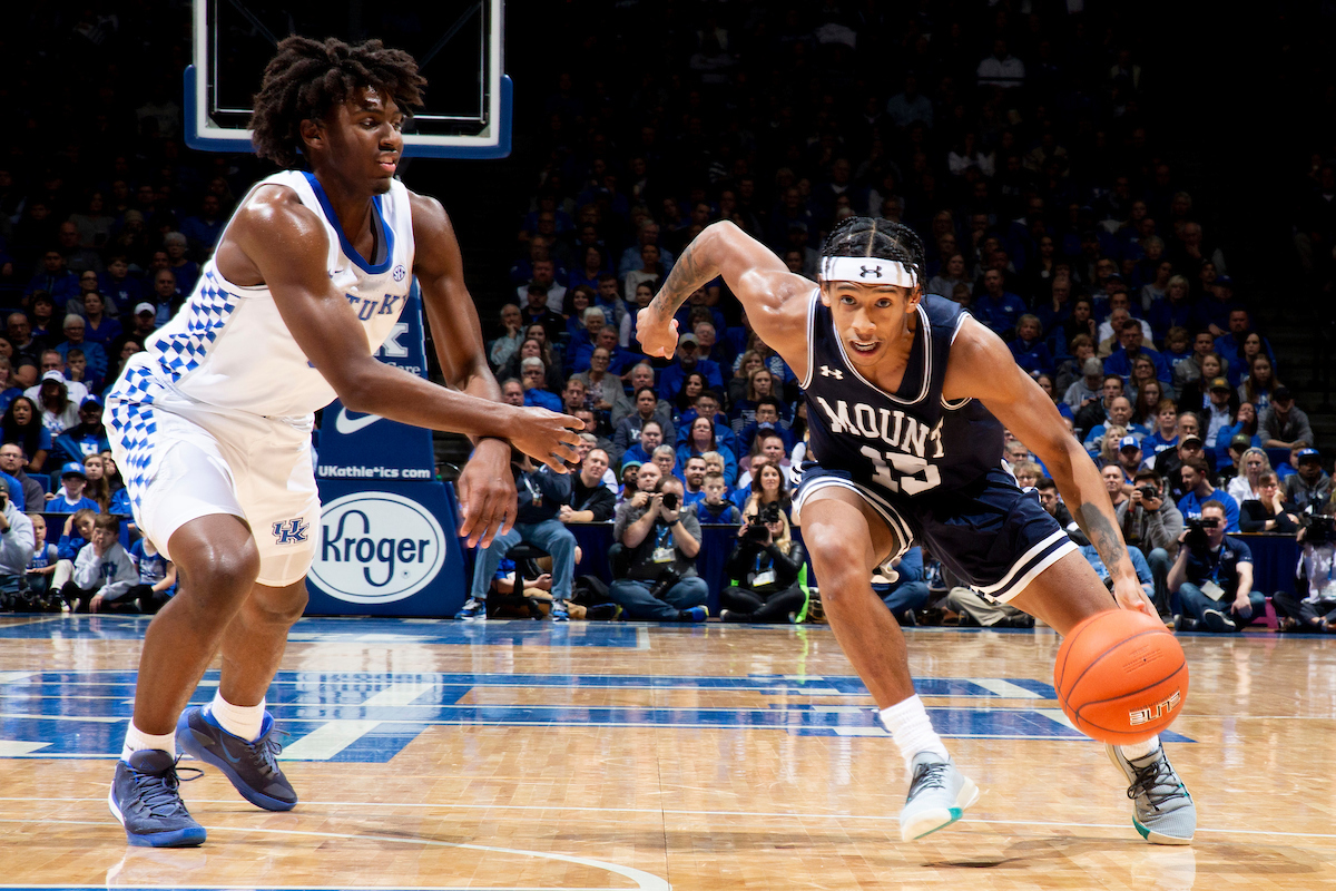Tyrese Maxey.

Kentucky beat Mount St. Mary’s 82-62.

Photo by Chet White | UK Athletics