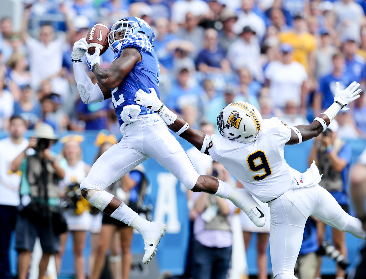 UK football beats Murray State 48-10.


Photo by Elliott Hess | UK Athletics