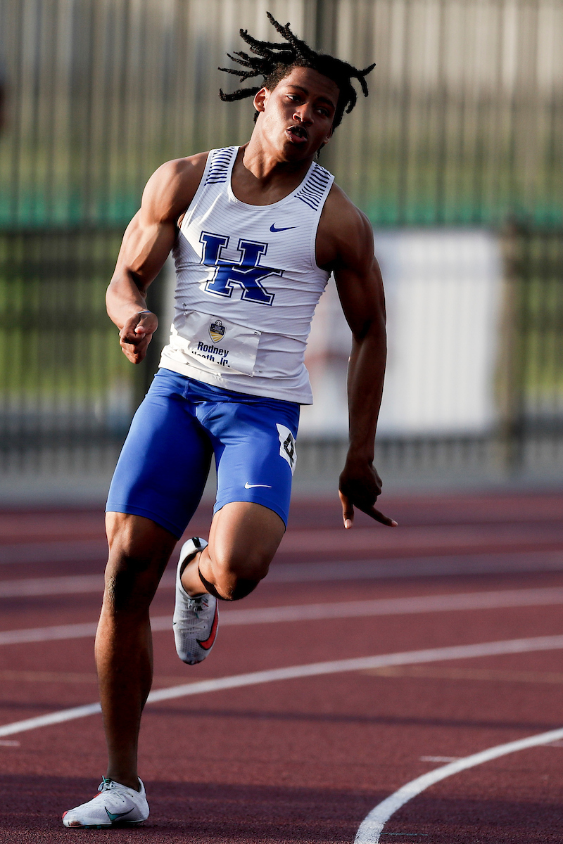 Rodney Heath Jr.

Day one of the 2021 SEC Track and Field Outdoor Championships.

Photo by Chet White | UK Athletics