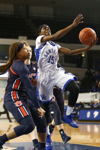 Chasity Patterson.

Kentucky beat Auburn 68-61.

Photo by Hannah Phillips | UK Athletics