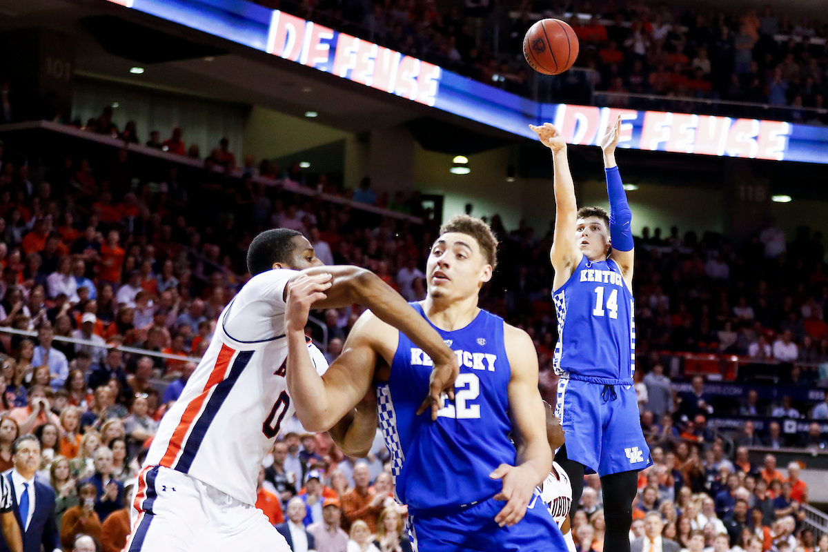 Tyler Herro.

Kentucky beat Auburn 82-80 at Auburn Arena in Auburn, AL., on Saturday, January 19, 2019.

Photo by Chet White | UK Athletics