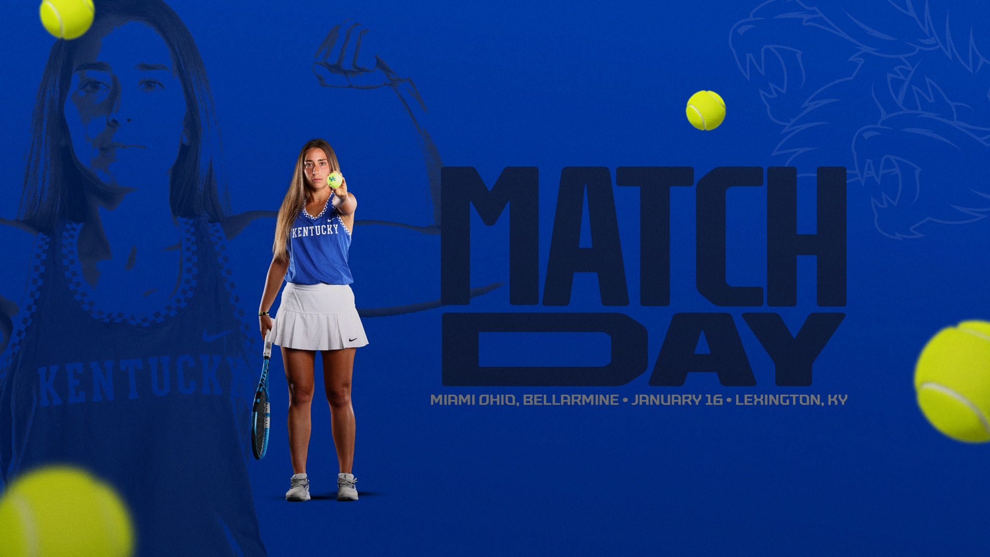 Kentucky Women’s Tennis Hosts Miami Ohio, Bellarmine on Sunday