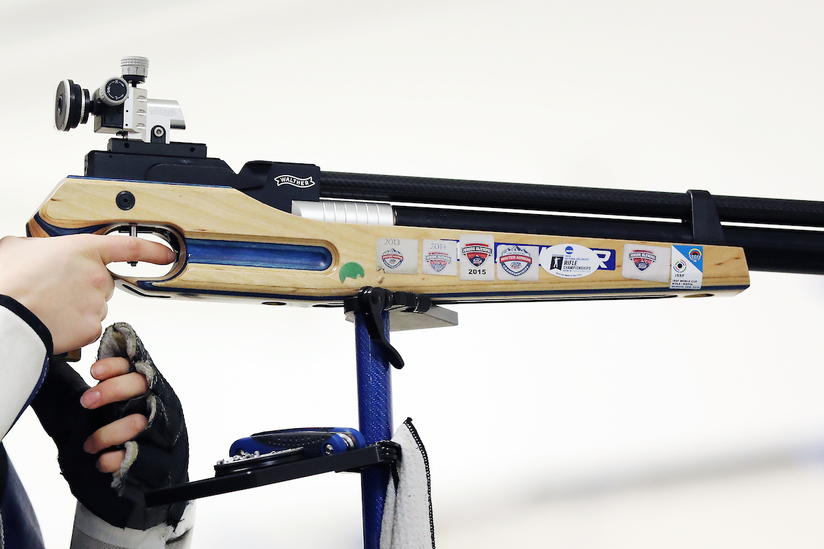 Hanna Carr.

Kentucky Rifle hosts WVU.

Photo by Quinn Foster | UK Athletics