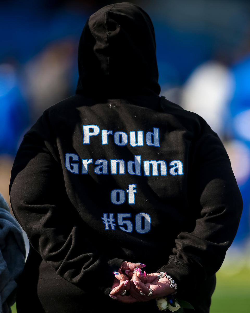 Marquan Mccall. 

Kentucky beat New Mexico State 56-16.

Photo by Eddie Justice | UK Athletics