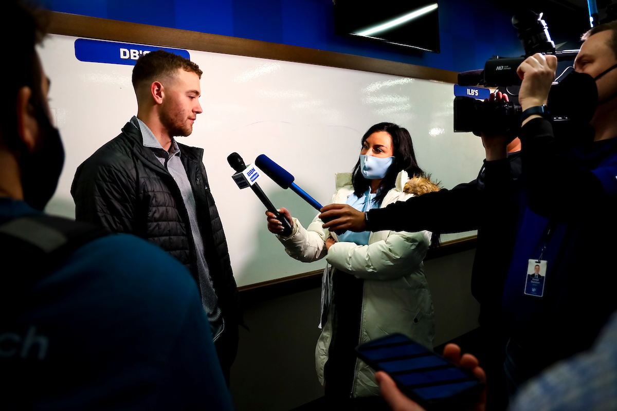 Cole Stupp.

Kentucky Softball and Baseball media day

Photo by Eddie Justice | UK Athletics