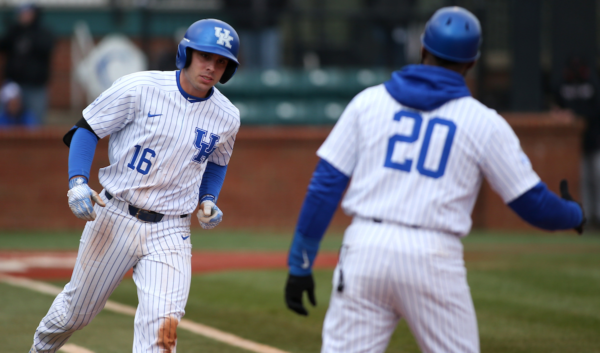 Troy Squires

The University of Kentucky baseball team beat Texas Tech 11-6 on Saturday, March 10, 2018, in Lexington?s Cliff Hagan Stadium.

Barry Westerman | UK Athletics