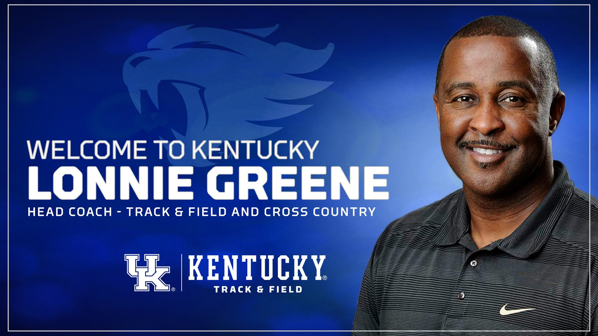 Lonnie Greene Named UK Track & Field/Cross Country Head Coach