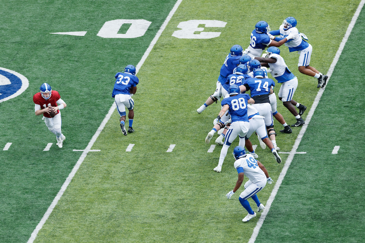 BEAU ALLEN.

2021 UK Football Spring Practice.

Photo by Elliott Hess | UK Athletics