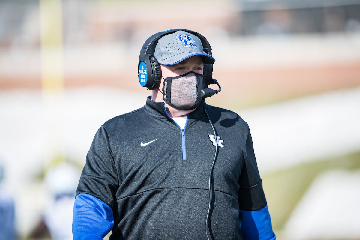 Coach Mark Stoops

UK falls to Missouri 20-10

Photo By Jacob Noger | UK Football