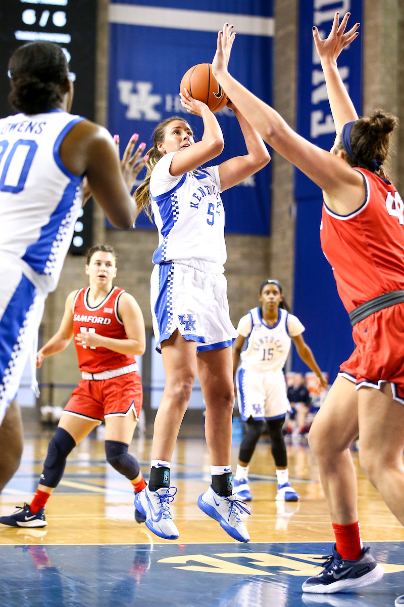 Blair Green.  

Kentucky beats Samford 88-54.

Photo by Eddie Justice | UK Athletics