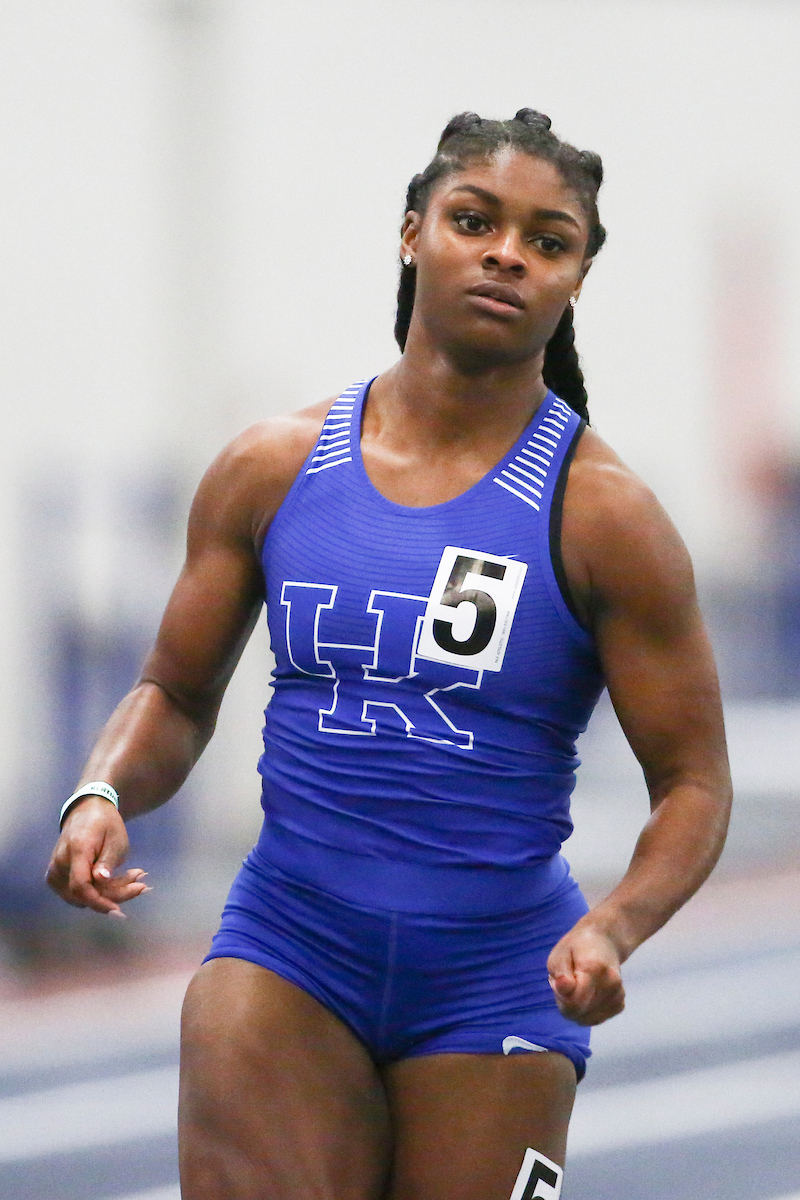 Kamilah Williams.

Jim Green Invitational.

Photo by Hannah Phillips | UK Athletics