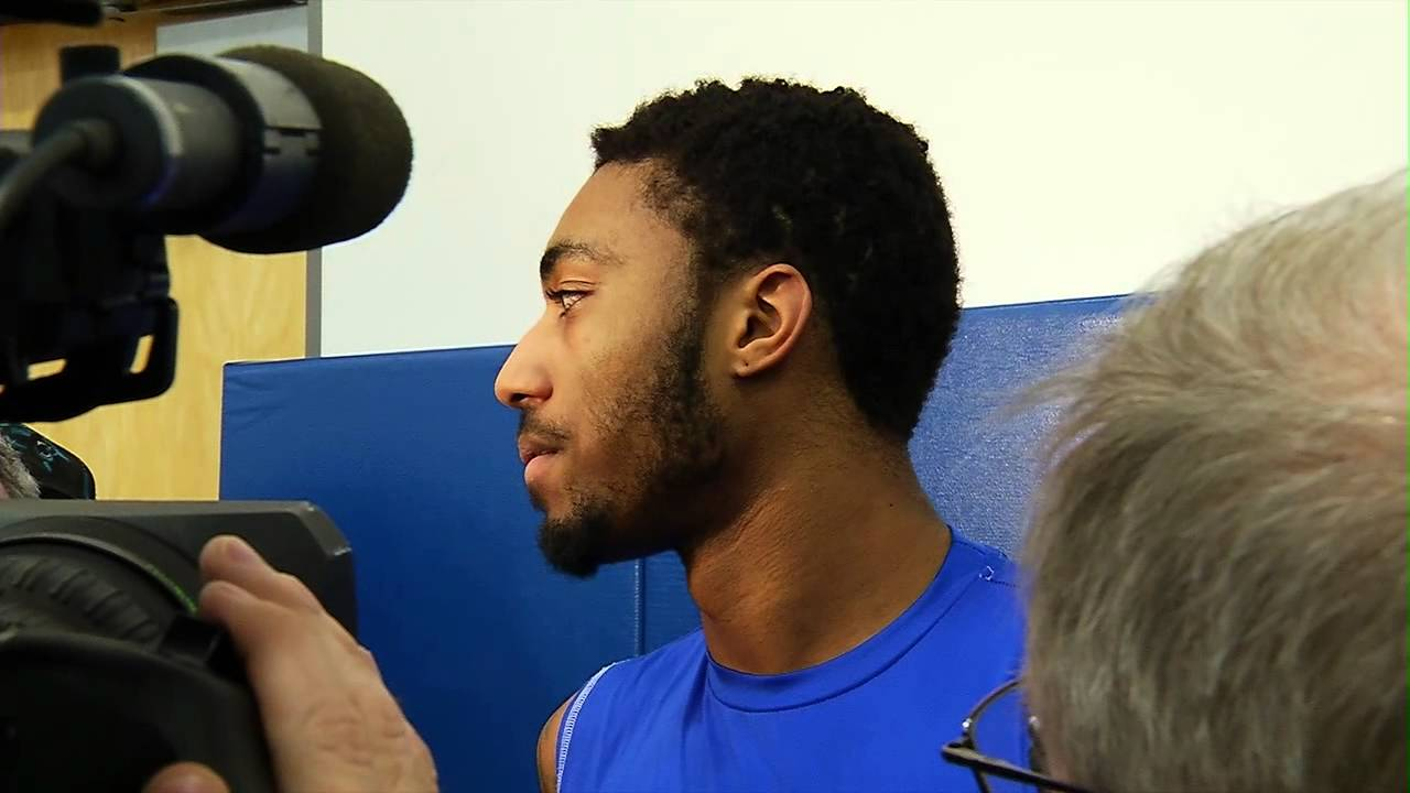 Kentucky Wildcats TV: James Young and E.J. Floreal - Boise State Pregame