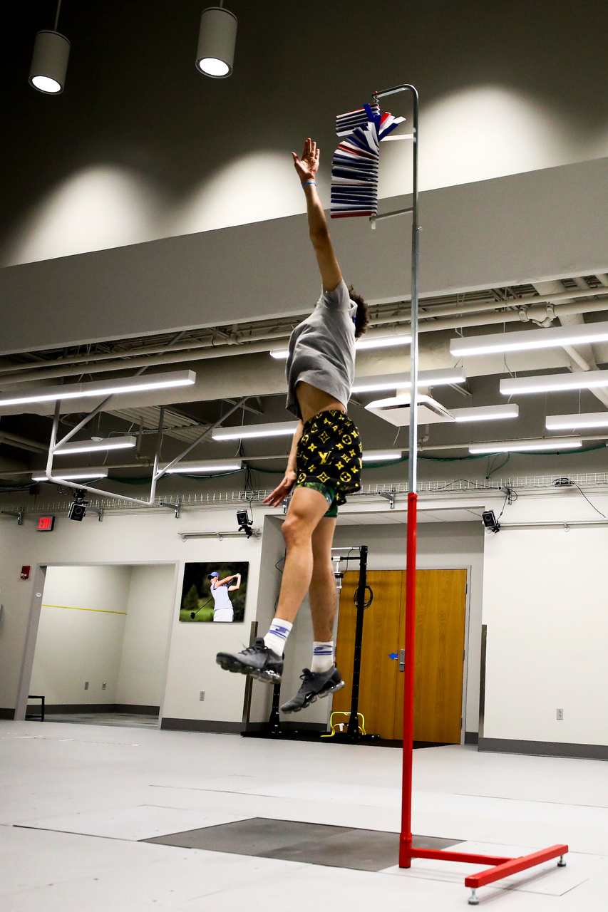 Lance Ware.

The UK men's basketball team at the University of Kentucky Sports Medicine Research Institute. 

Photo by Chet White | UK Athletics