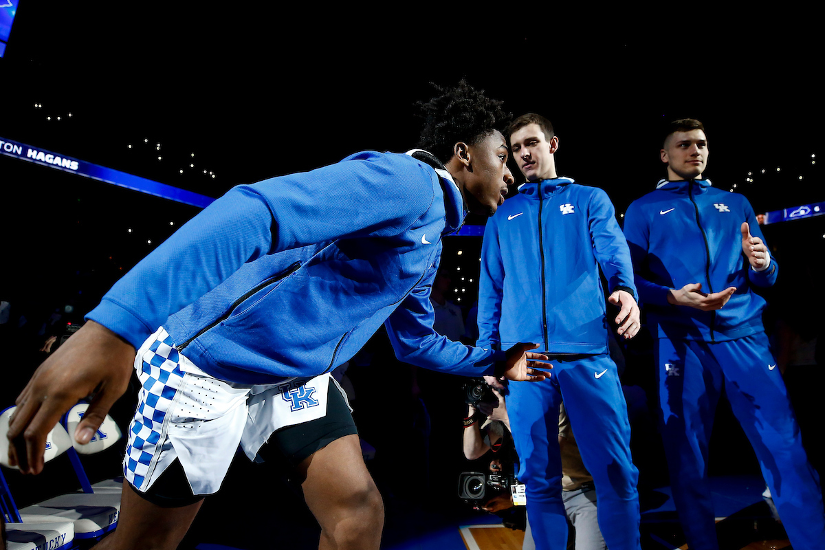 Ashton Hagans.

UK beat Ole Miss 67-62.

Photo by Chet White | UK Athletics