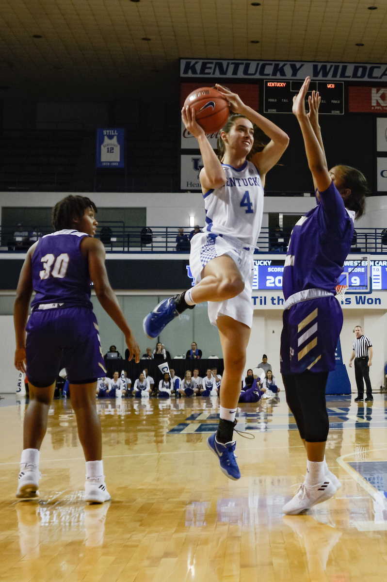 Maci Morris. 

Women's Basketball Beat WCU 99 - 39 on Tuesday, December 18th, in Lexington's Memorial Coliseum 

Photo by Eddie Justice | UK Athletics