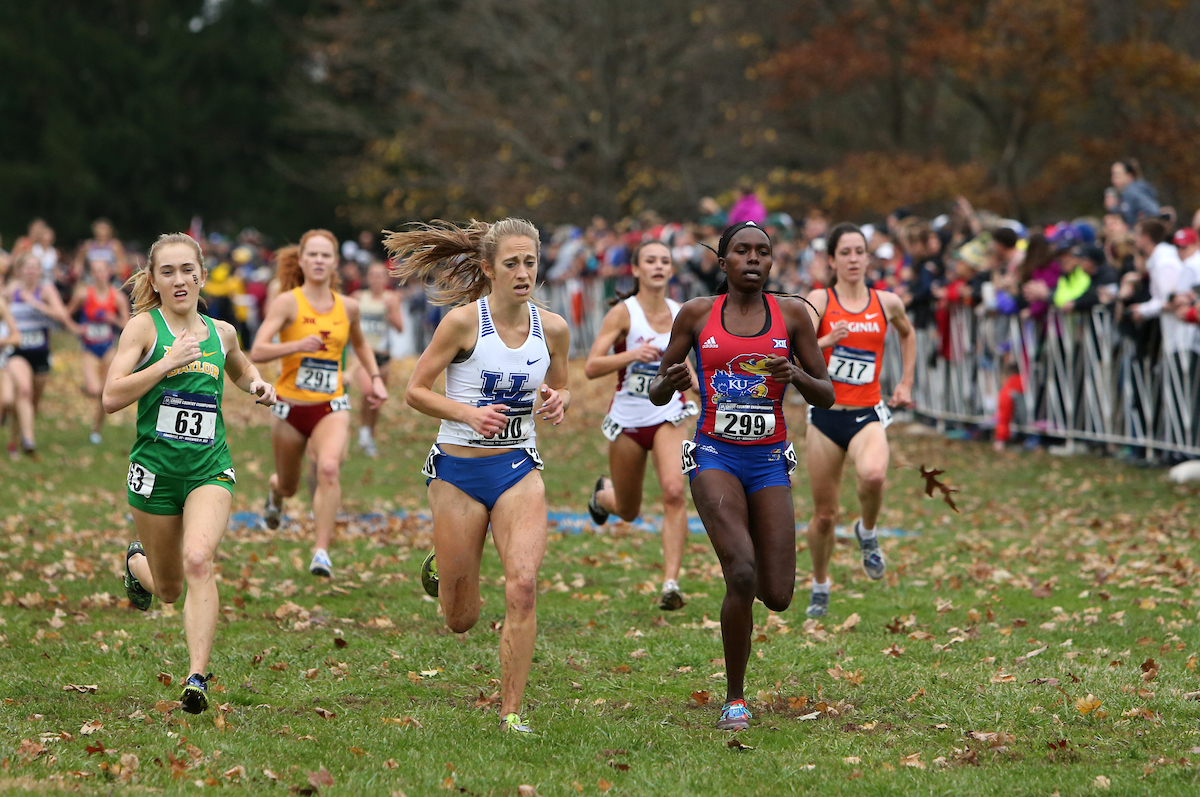 Katy Kunc placed 41st at the 2017 NCAA Championships in Louisville, Ky. on Saturday, Nov. 18.