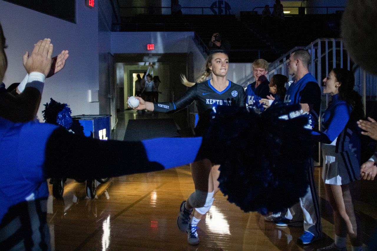 Gabby Curry.

UK sweeps LSU 3-0.

Photo by Hannah Phillips | UK Athletics