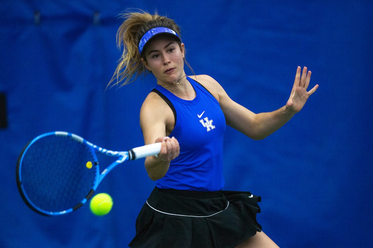 Carla Girbau.

Kentucky defeats Cincinnati 6-1.

Photo by Grace Bradley | UK Athletics