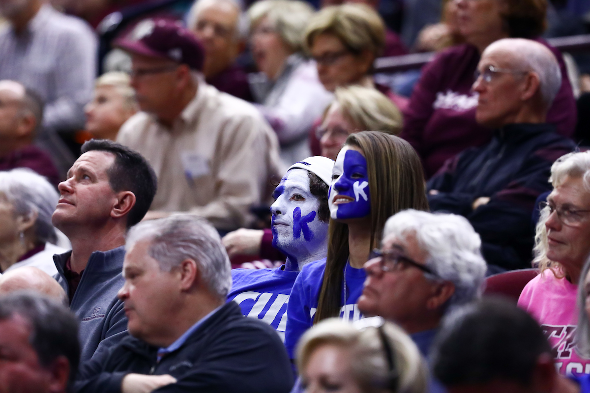 Fans.

Kentucky beat Texas A&M 69-60.

Photo by Elliott Hess | UK Athletics