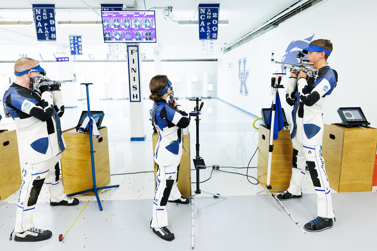 Rifle Posts Season-Best Team Score, Falls to Nebraska at Army West Point