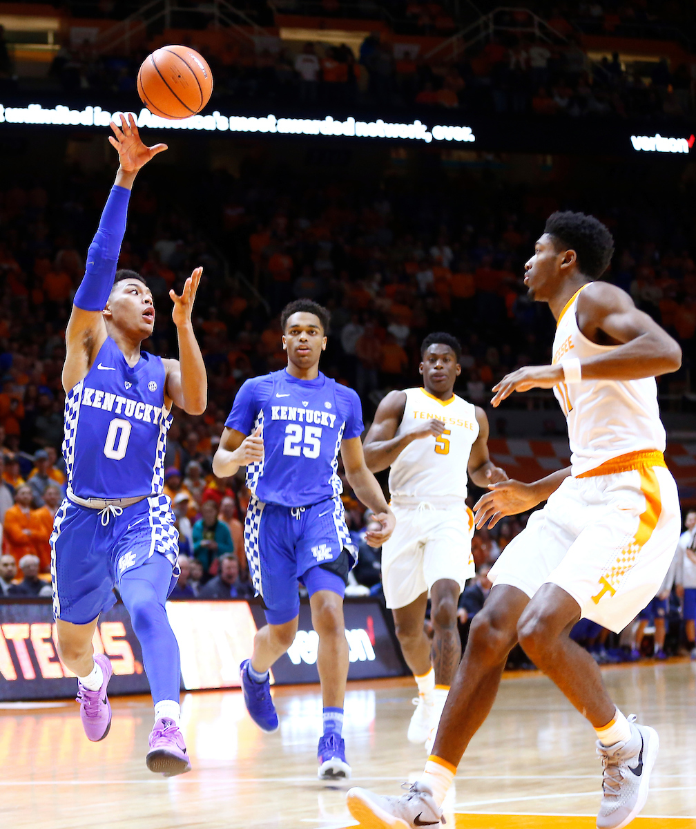 Quade Green.

The University of Kentucky men's basketball team falls to Tennessee 76-65 on Saturday, January 6, 2018, at Thompson-Boling Arena in Knoxville, TN.

Photo by Chet White | UK Athletics
